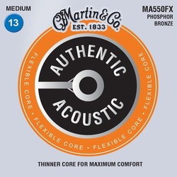 Martin Authentic Acoustic Flexible Core 92/8 Phosphor Bronze 13-56
