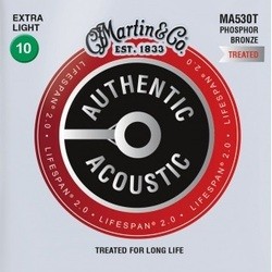 Martin Authentic Acoustic Lifespan 2.0 Phosphor Bronze 10-47