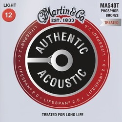 Martin Authentic Acoustic Lifespan 2.0 Phosphor Bronze 12-54