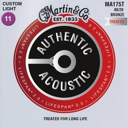 Martin Authentic Acoustic Lifespan 2.0 Bronze 11-52