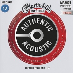 Martin Authentic Acoustic Lifespan 2.0 Phosphor Bronze 13-56