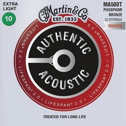 Martin Authentic Acoustic Lifespan 2.0 Phosphor Bronze 12-String 10-47