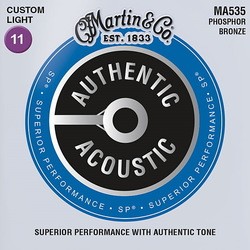 Martin Authentic Acoustic SP Phosphor Bronze 11-52