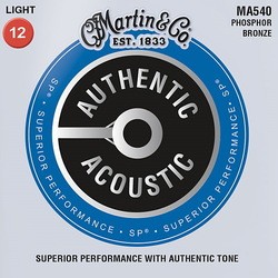 Martin Authentic Acoustic SP Phosphor Bronze 12-54