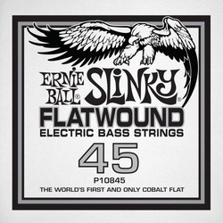 Ernie Ball Slinky Flatwound Bass Single 45