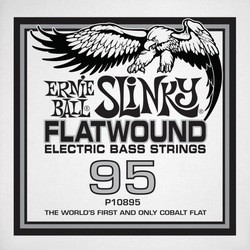 Ernie Ball Slinky Flatwound Bass Single 95