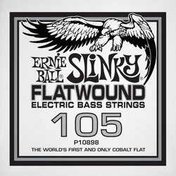 Ernie Ball Slinky Flatwound Bass Single 105