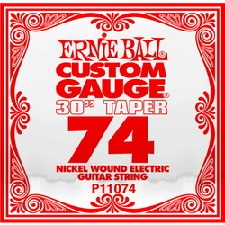 Ernie Ball Single Nickel Wound 74 XL