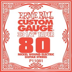 Ernie Ball Single Nickel Wound 80 XXL