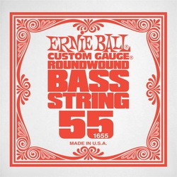 Ernie Ball Single Nickel Wound Bass 55