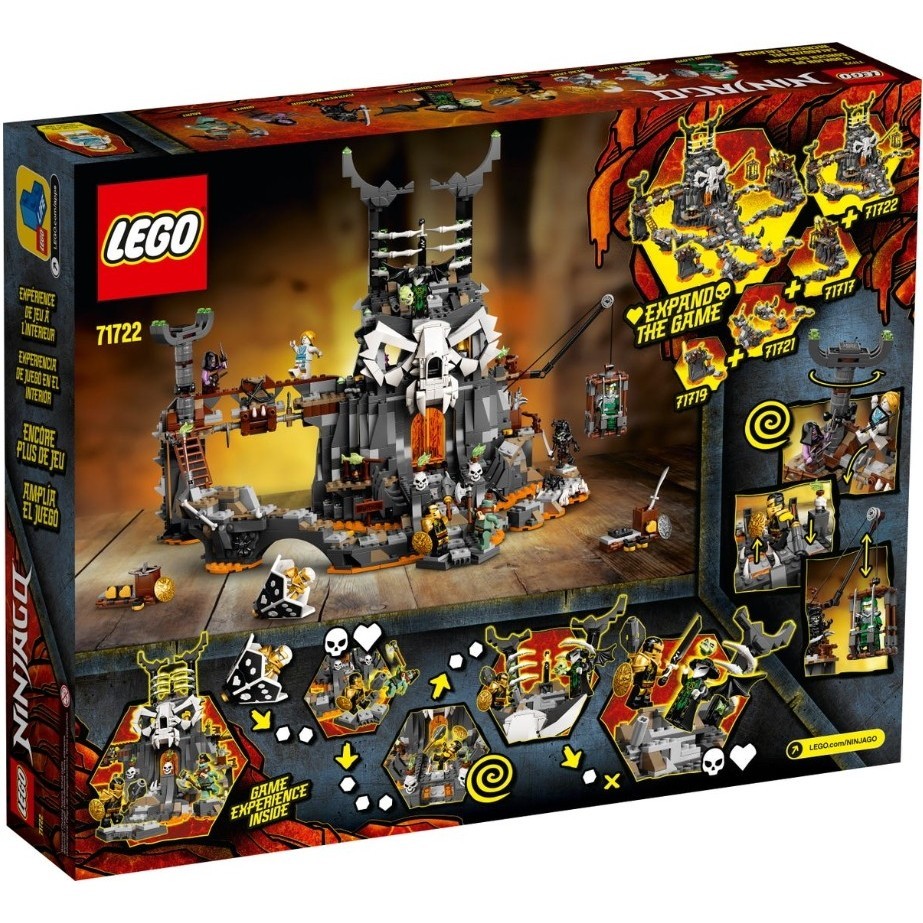 Lego Skull Sorcerers Dungeons 71722