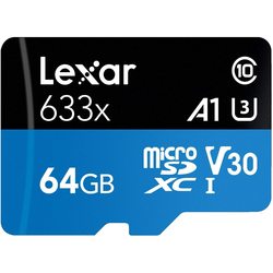 Lexar High-Performance 633x microSDXC 64Gb