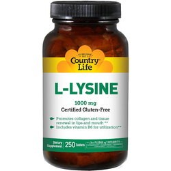 Country Life L-Lysine 1000 mg