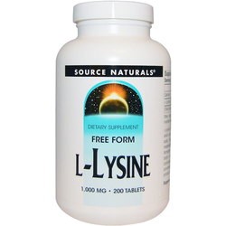 Source Naturals L-Lysine 1000 mg