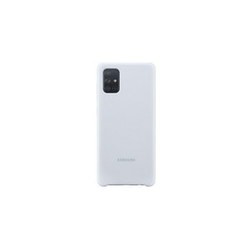 Samsung Silicone Cover for Galaxy A71 (белый)