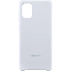 Samsung Silicone Cover for Galaxy A71 (серебристый)
