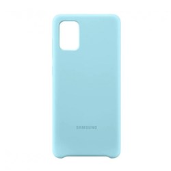 Samsung Silicone Cover for Galaxy A71 (синий)