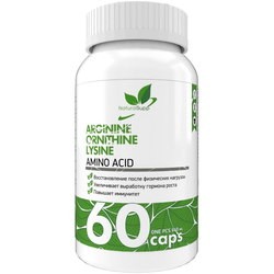 NaturalSupp Arginine Ornithine Lysine 60 cap