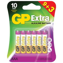 GP Extra Alkaline 12xAAA (9+3)