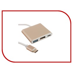Palmexx PX/HUB-USBC-HDMI-USB (золотистый)