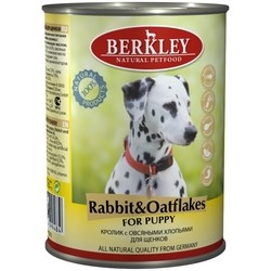 Berkley Puppy Canned Rabbit/Oatflakes 0.4 kg 6 PCS