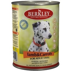 Berkley Adult Canned Lamb/Carrots 0.4 kg 6 PCS