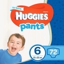 Huggies Pants Boy 6 / 72 pcs