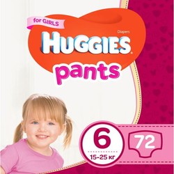 Huggies Pants Girl 6 / 72 pcs