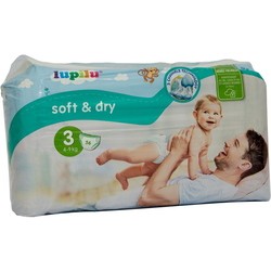 Lupilu Soft and Dry 3 / 56 pcs