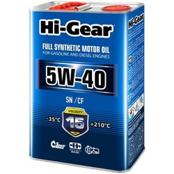 Hi-Gear 5W-40 SN/CF 4L