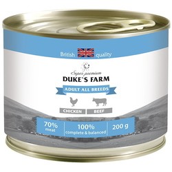 Dukes Farm Adult Canned All Breed Chicken/Beef 0.2 kg