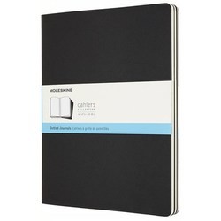 Moleskine Set of 3 Dots Cahier Journals XXL Black