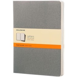 Moleskine Set of 3 Ruled Cahier Journals XLarge Grey