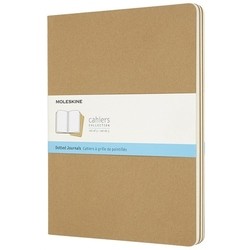 Moleskine Set of 3 Dots Cahier Journals XLarge Beige