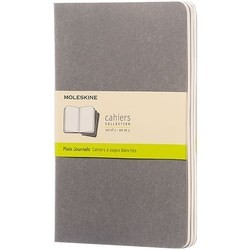 Moleskine Set of 3 Plain Cahier Journals Large Grey