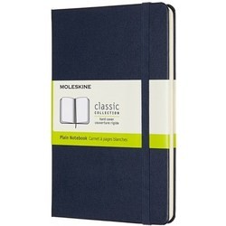 Moleskine Plain Notebook Sapphire