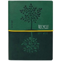 Ciak Save The Planet Ruled Notebook Medium Green