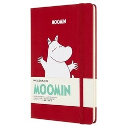 Moleskine Moomin Ruled Notebook Red