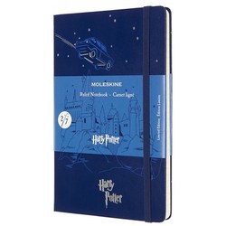 Moleskine Harry Potter 2/7 Ruled Notebook Blue