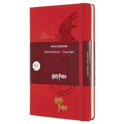 Moleskine Harry Potter 4/7 Ruled Notebook Red