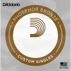DAddario Phosphor Bronze Single 20