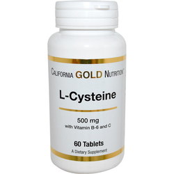 California Gold Nutrition L-Cysteine 500 mg 60 cap
