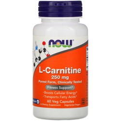 Now L-Carnitine 250 mg 60 cap