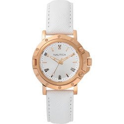 NAUTICA Porthole Leather Watch Set NAPPRH009