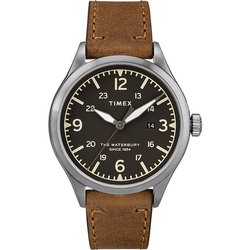 Timex Waterbury Traditional 40mm Leather Strap Watch TW2R71200