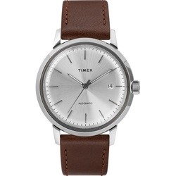 Timex Marlin Automatic 40mm Leather Strap Watch TW2T22700