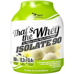 Sport Definition Thats The Whey Isolate 90