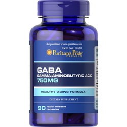 Puritans Pride GABA 750 mg