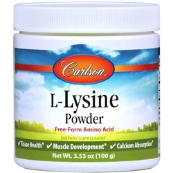 Carlson Labs L-Lysine Powder 100 g