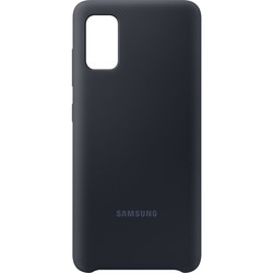 Samsung Silicone Cover for Galaxy A41 (черный)